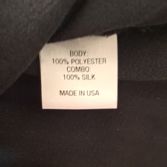 LOLA & SOPHIE Black Front Tie Sleeveless Blouse Sz M - Picture 7 of 7